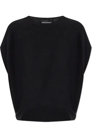 Emporio Armani Donna, Maglie, Nero, M, new