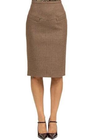 Nº21 Donna, Gonne, Marrone, 3Xl, new
