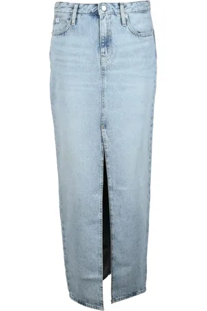 Calvin Klein Donna, Gonne, Blu, W25, new