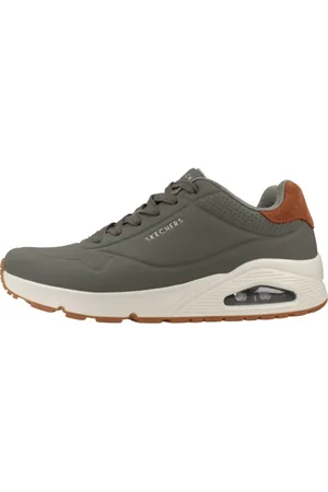 Skechers Uomo, Scarpe, Verde, 41 EU, new