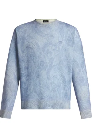 Etro Uomo, Maglie, Blu, XL, new