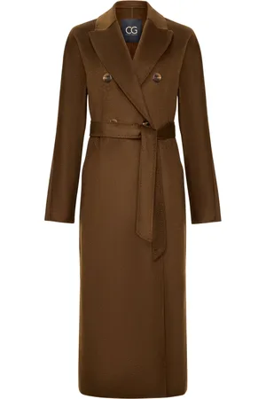 CESARE GASPARI Donna, Cappotti, Marrone, 2Xl, new