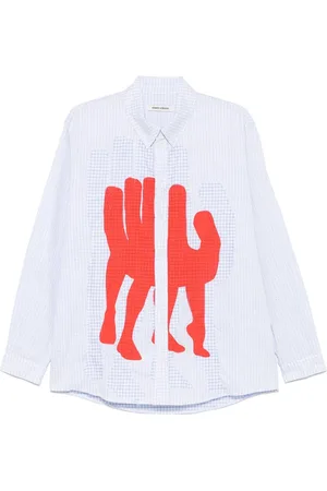 HENRIK VIBSKOV Uomo, Magliette, Bianco, M, new