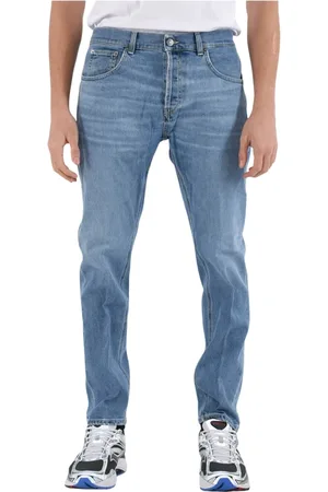 Dondup Uomo, Jeans, Blu, W33, new