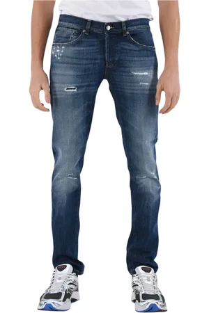 Dondup Uomo, Jeans, Blu, W40, new