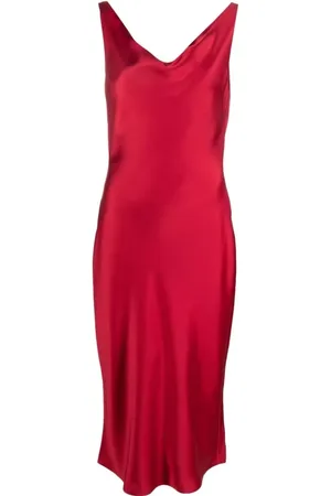 Norma Kamali Donna, Abiti, Rosso, S, new