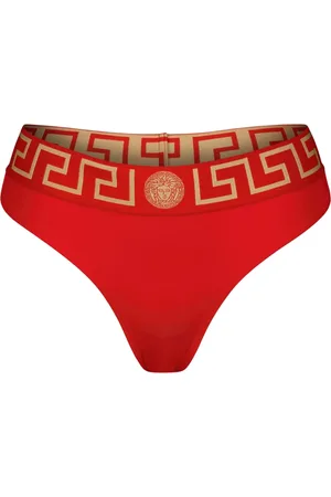 VERSACE Donna, Costumi da bagno, Rosso, L, new