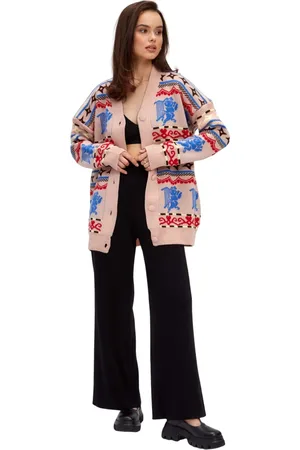 CESARE GASPARI Donna, Maglie, Multicolore, Taglia unica, new