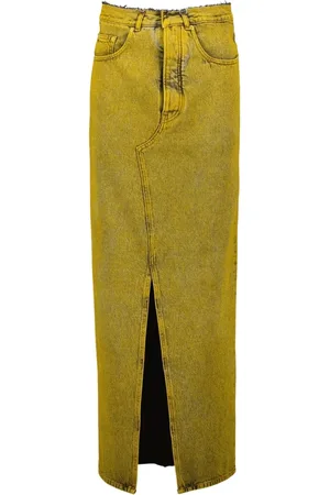 Maison Margiela Donna, Gonne, Giallo, S, new