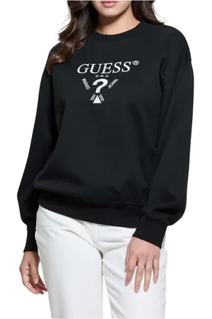 Guess Donna, Felpe, Nero, 2Xs, new