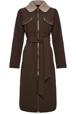 CESARE GASPARI Donna, Cappotti, Marrone, L, new