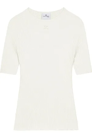 Courrèges Donna, Maglie, Bianco, XS, new