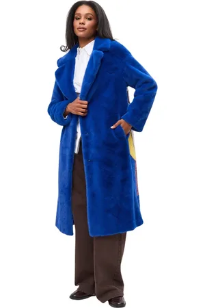 CESARE GASPARI Donna, Cappotti, Blu, S, new
