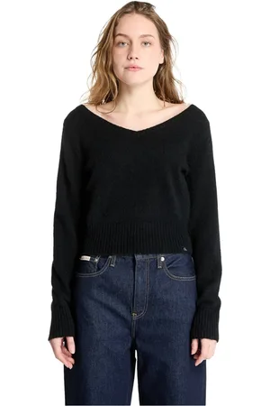 Calvin Klein Donna, Maglie, Nero, L, new