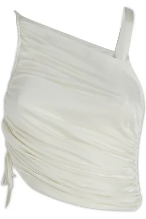 ANDREA ADAMO Donna, Top, Bianco, M, new