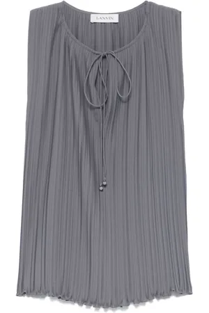 Lanvin Donna, Top, Grigio, S, new