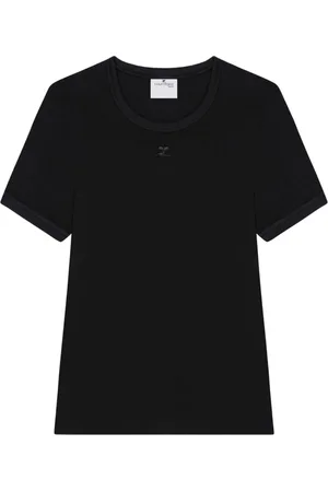 Courrèges Donna, Top, Nero, S, new