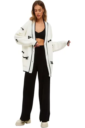CESARE GASPARI Donna, Maglie, Bianco, Taglia unica, new