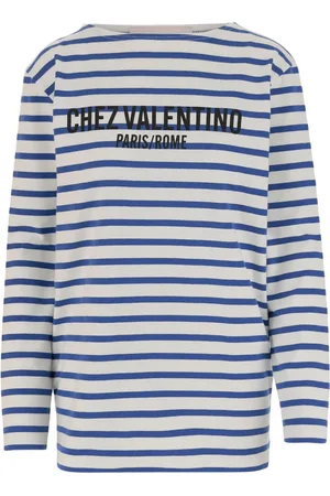 VALENTINO GARAVANI Donna, Top, Blu, M, new