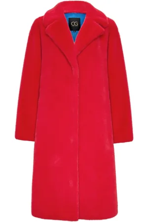 CESARE GASPARI Donna, Cappotti, Rosso, L, new