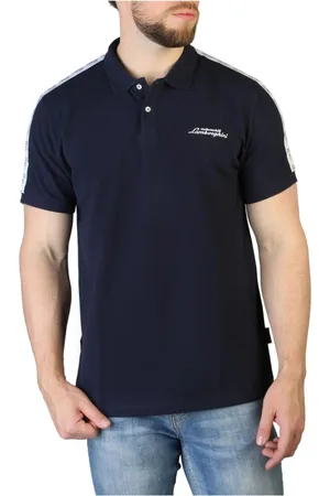 AUTOMOBILI LAMBORGHINI Uomo, Top, Blu, S, new
