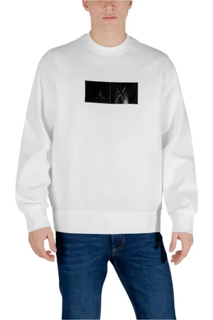 Armani Exchange Uomo, Felpe, Bianco, S, new
