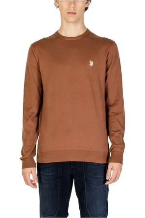U.S. Polo Assn. Uomo, Maglie, Marrone, 2Xl, new