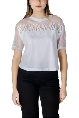 Armani Exchange Donna, Camicette , Bianco, XS, new