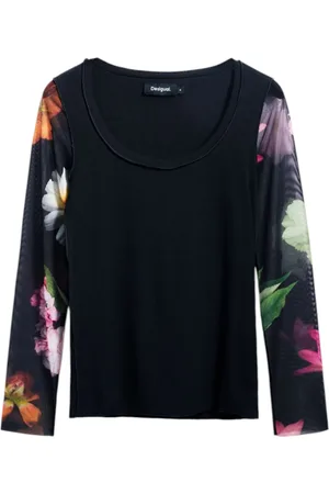 Desigual Donna, Top, Nero, L, new