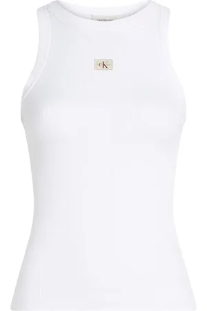 Calvin Klein Donna, Top, Bianco, XL, new