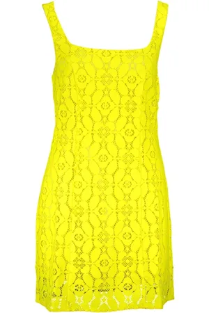 Desigual Donna, Abiti, Giallo, L, new