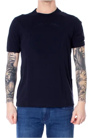 Armani Exchange Uomo, Top, Blu, L, new