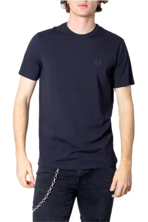 Armani Exchange Uomo, Top, Blu, XS, new