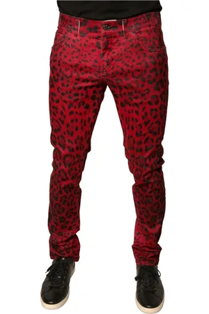 Dolce & Gabbana Uomo, Jeans, Rosso, M, new