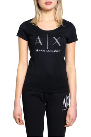 Armani Exchange Donna, Top, Nero, S, new