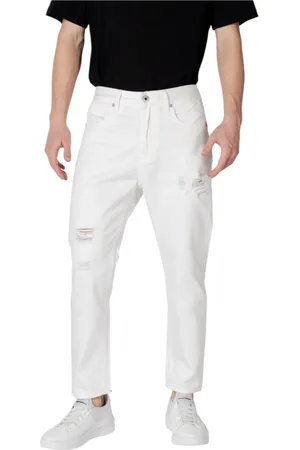 GIANNI LUPO Uomo, Jeans, Bianco, M, new