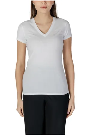 Armani Exchange Donna, Top, Bianco, 2Xl, new