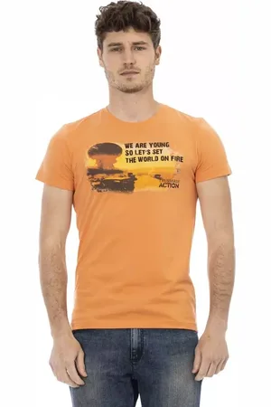 Trussardi Uomo, Top, Arancione, L, new