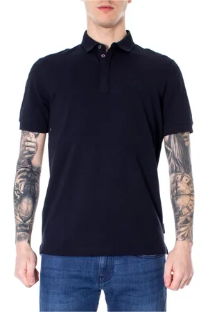 Armani Exchange Uomo, Top, Blu, XS, new