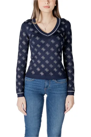 Guess Donna, Maglie, Blu, L, new