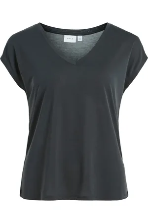 VILA Donna, Top, Nero, 2Xl, new