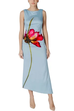 Desigual Donna, Abiti, Blu, XL, new