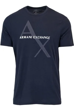 Armani Exchange Uomo, Top, Blu, XL, new