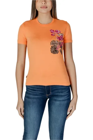 Desigual Donna, Top, Arancione, S, new