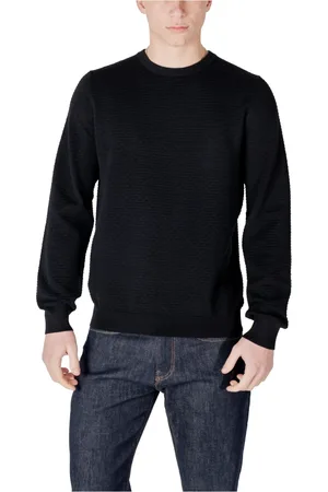 Antony Morato Uomo, Maglie, Nero, XL, new