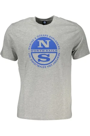 North Sails Uomo, Top, Grigio, XL, new