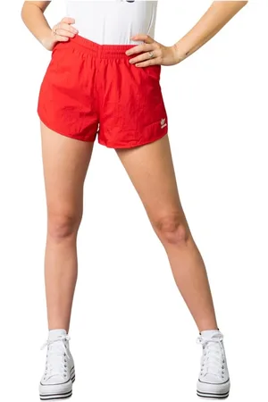 adidas Donna, Pantaloncini, Rosso, L, new