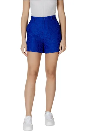 Desigual Donna, Pantaloncini, Blu, M, new