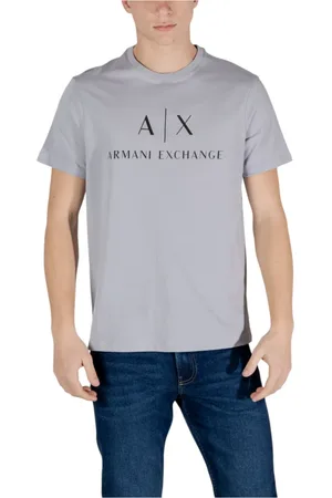 Armani Exchange Uomo, Top, Grigio, S, new