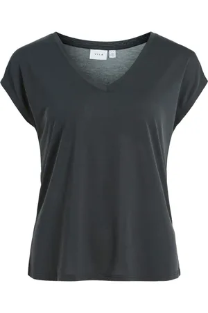 VILA Donna, Top, Nero, XL, new